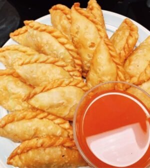Crunchy Chicken Puli Pitha