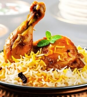 Hyderabadi Chicken Biryani (Bashmoti – Cock 1/4) /হায়দ্রাবাদি চিকেন বিরিয়ানি